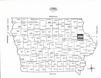 Iowa State Map, Delaware County 1979